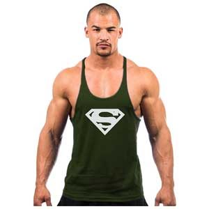 Superman Workout GYM Stringer